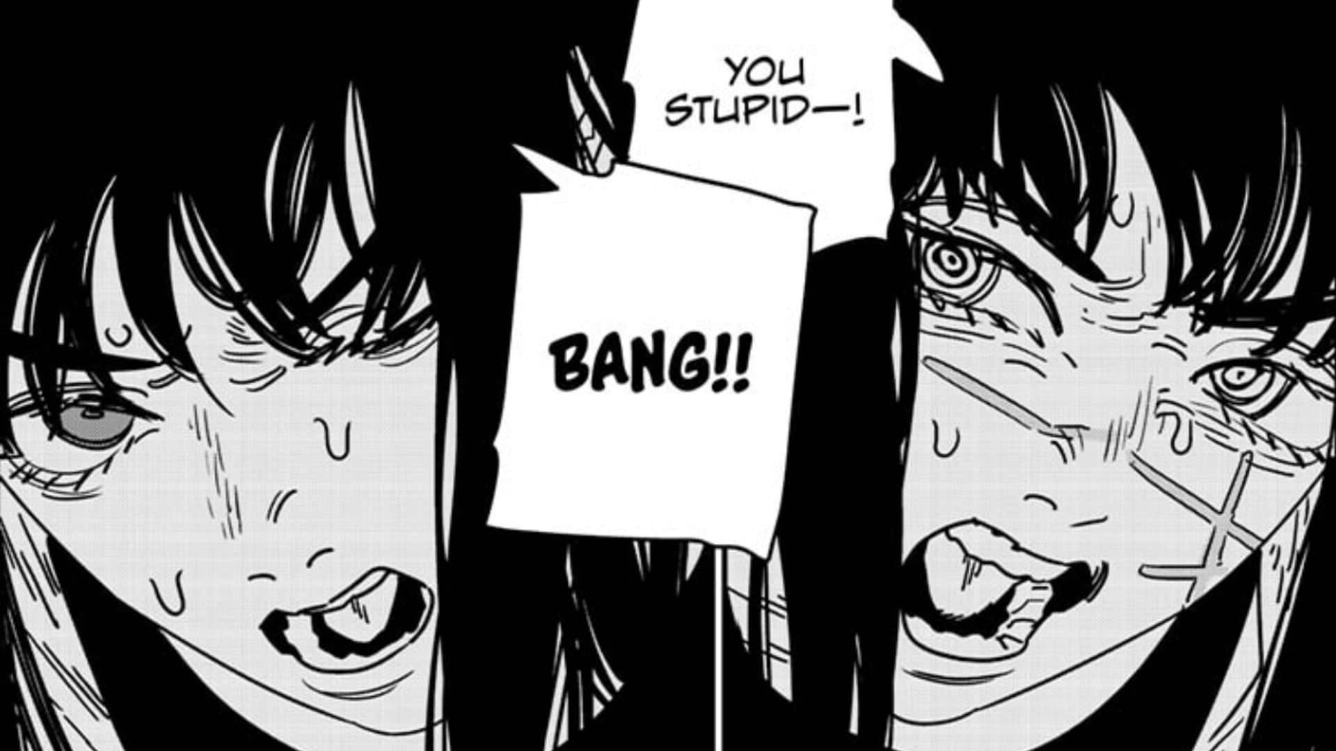 Asa Mitaka and Yoru as seen in Chainsaw Man chapter 206 (Image via Shueisha)